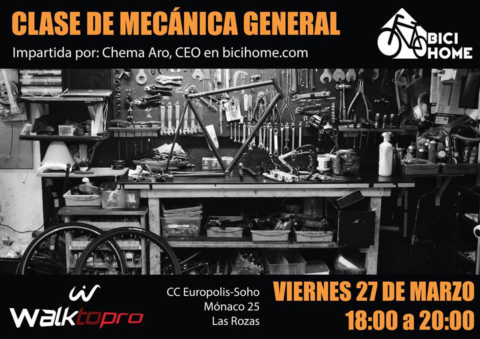 Evento sobre Mecánica de la Bicicleta