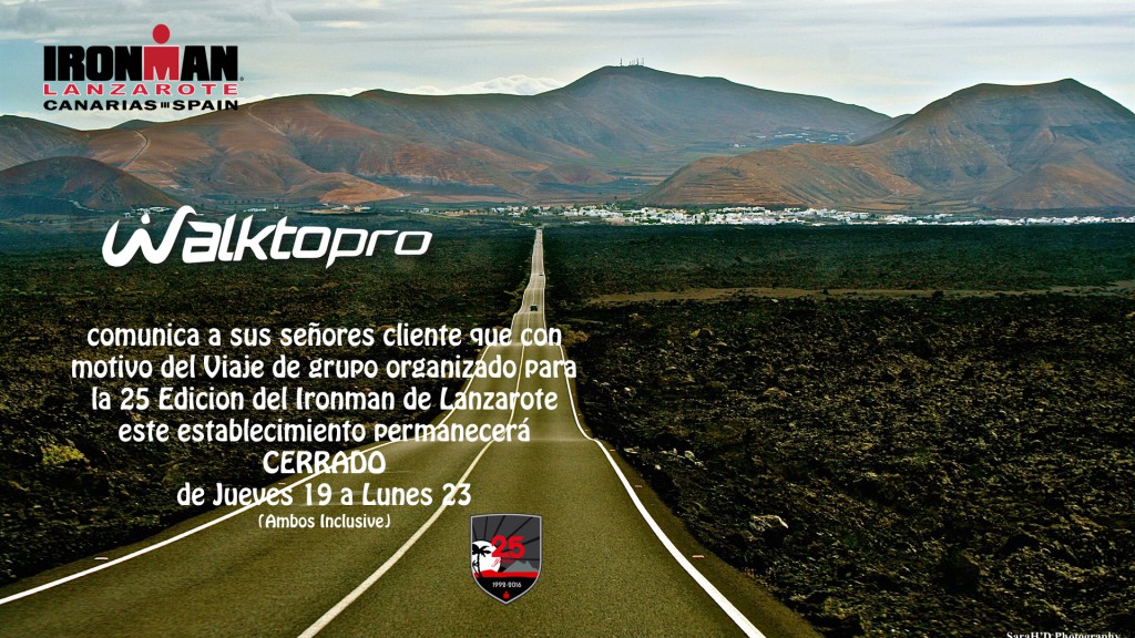 CERRADO por Viaje Ironman Lanzarote